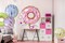 6PCS Big Donut Foil Balloons Large Mylar Doughnut Balloons for Birthday Party Wedding Decoration Baby Shower Donut Time